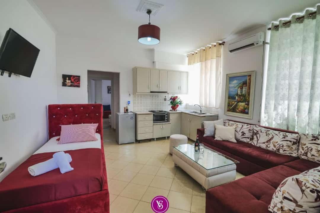 Vila Stupende Apartment Sarande Phòng bức ảnh